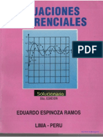 Eduardo Espinoza - Ecuaciones Diferenciales - Solucionario - Ed5