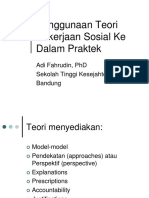 Teori Pekerjaan Sosial Social Work Theor PDF