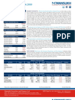 Analysis On Stock Trading Report by Mansukh Investment & Trading Solutions 30/06/2010