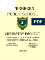 Evergreen Public School: Chemistry Project