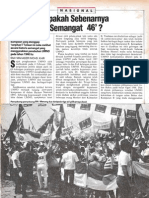 Apakah Sebenarnya 'Semangat 46'?