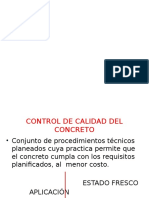 Control de Calidad Del Concreto