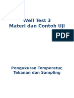 Well Test 3 Materi Dan Contoh Uji