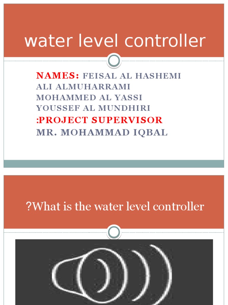 Water Level Controller | PDF | Switch | Engines