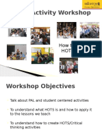 HOTS Activity Workshop