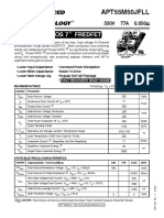 Power Mos 7 Fredfet: APT55M50JFLL