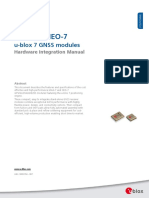 UART GPS NEO-7M-C (B) - MAX7-NEO7 Hardware Integration Manual