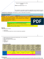 Planeación de Formación Civica y Etica (Aprendo A Expresar Mis Emociones y Evitemos La Agresión y La Violencia) 1er Bimestre