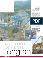 Construccion Presa Longtan - CCR