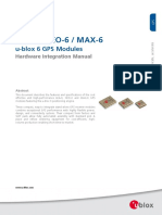 Uart Gps Neo 6m (B) - Lea 6 Neo 6 Max 6 Hardware Integration Manual