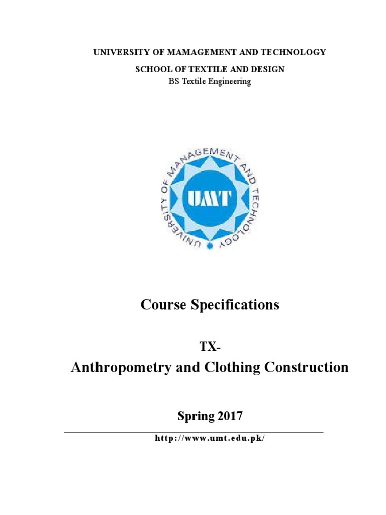 Anthropometry and Clothing Construction: A Comprehensive Guide to ...
