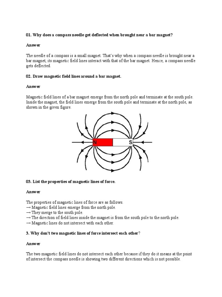 Magic Field Lines Worksheet Answers