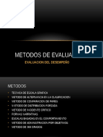 Metodos de Evaluacion