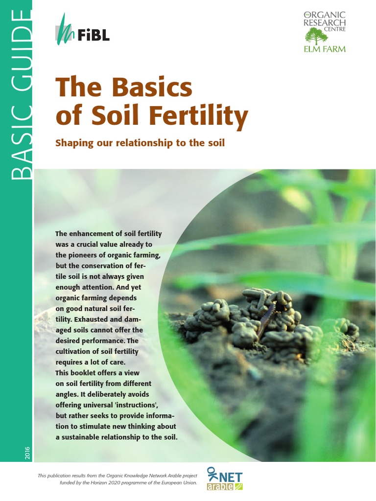 4002 Soil Fertility PDF PDF Organic Farming Organic Matter