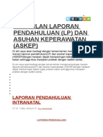 Kumpulan Laporan Pendahuluan Antenatal