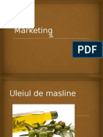 Marketing - Uleiul de Masline