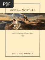 Gods and Mortals Modern Poems On Classic PDF | PDF