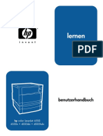 Bedienungsanleitung HP Laserjet 4500