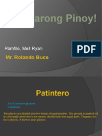 Mga Larong Pinoy!: Mr. Rolando Buce