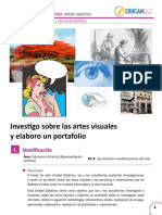 Investigo Sobre Las Artes Visuales y Elaboro Un Portafolio: Identificación