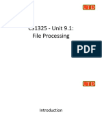 CS1325 S16 Unit 9 1 PDF
