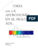 Historia de la Astronomía en el s.XIX