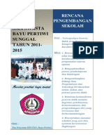 Rencana Pengembangan Sekolah Bayu Pertiwi 2011 2015