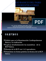 RCP Básica: Guía Paso a Paso para Manejo del Paro Cardiorrespiratorio