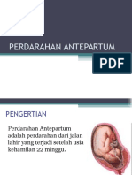 Perdarahan Antepartum