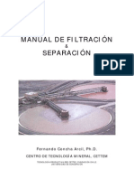 Manual de Filtracion