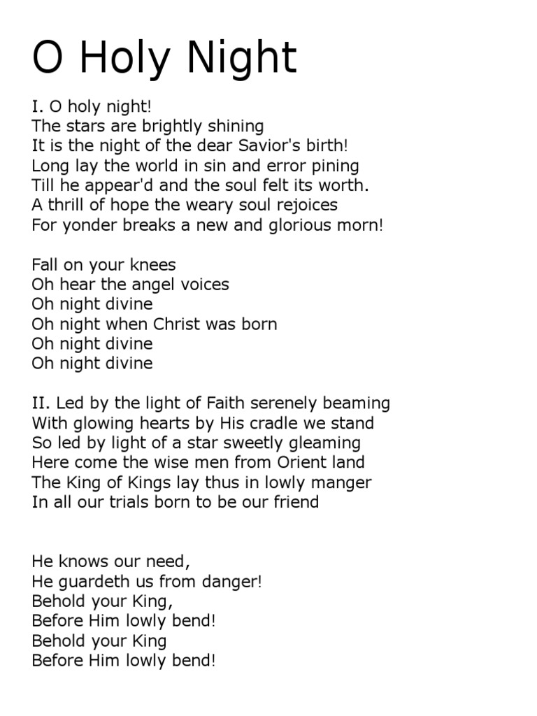 Lyrics Joy To The World Holiday Songs