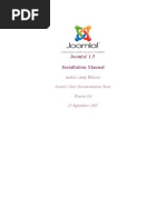 Download Joomla 15 Installation Manual by infobits SN3373039 doc pdf