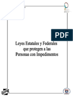 Compendio Leyes Estatales y Federales Que Protegen A Las Personas Con Impedimentos