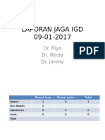 Jaga Igd Sore 09-01-17 Dr Jimmy, Dr Wirda, Dr Riyo