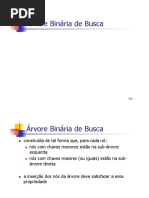 Árvore Binária de Busca