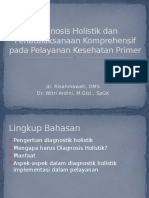 Diagnosis Holistik (DR - Risah) - Family Medicine