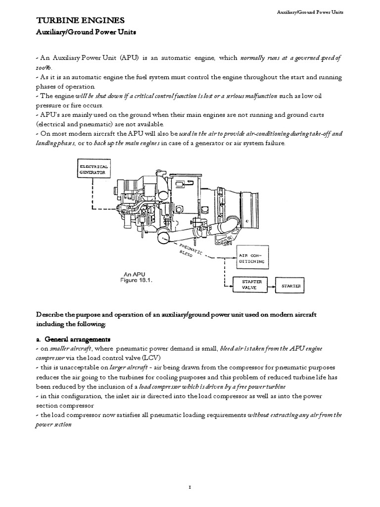 Auxiliary and Ground Power Units PDF