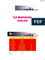 1.3 Dimensional Analysis: Quantity and Dimension