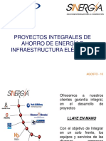 Soluciones Integrales de Ahorro de Energia e Infraestructura Eléctrica