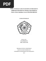 Download Efek Snoezelen Multi Sensory Environment Terhadap Penurunan Tingkat Spastisitas Pada Anak Cerebral Palsy Spastik Diplegi Studi Kasus by Muhammad Kahfi SN337318744 doc pdf