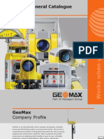 GeoMax General Catalogue 2009 2010