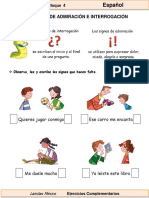1er Grado - Español - Los signos de admiración e interrogación.pdf