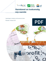 Evaluatie Warmtewet en Toekomstig Marktontwerp Warmte PDF