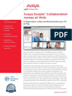 Avaya Scopia Desktop and Web Collaboration-UC7411FR