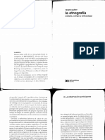Rosana Guber (2011) La Etnografia Metodo, Campo y Reflexividad PDF