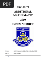 Project Add Math 2010 Index Number (Complete)