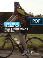 New Brunswick Medical Society Healthy Initiatives Report