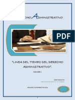 Bertha Ramirez Act.1 Linea Del Tiempo Del Derecho Administrativo PDF
