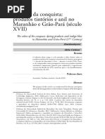 As cores da conquista - produtos tintórios e anil no Maranhão e Grão-Pará (século XVII).pdf