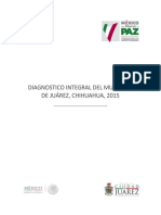 Diagnostico Integral de Los Poligonos Del Municipio de Juarez Chihuahua PRONAPRED 2015